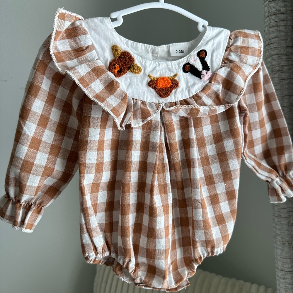 Gingham Cow Bubble